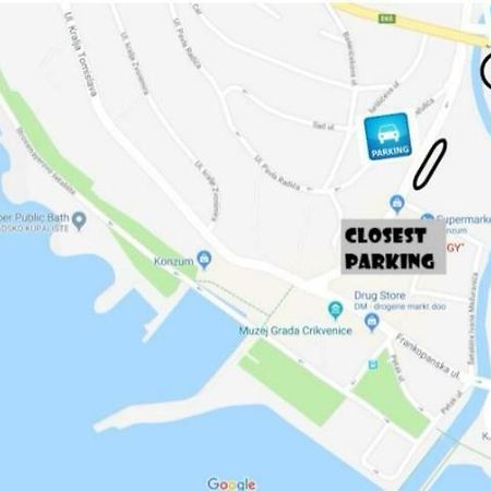 Apartment Megy With Balcony In City Center Crikvenica Luaran gambar